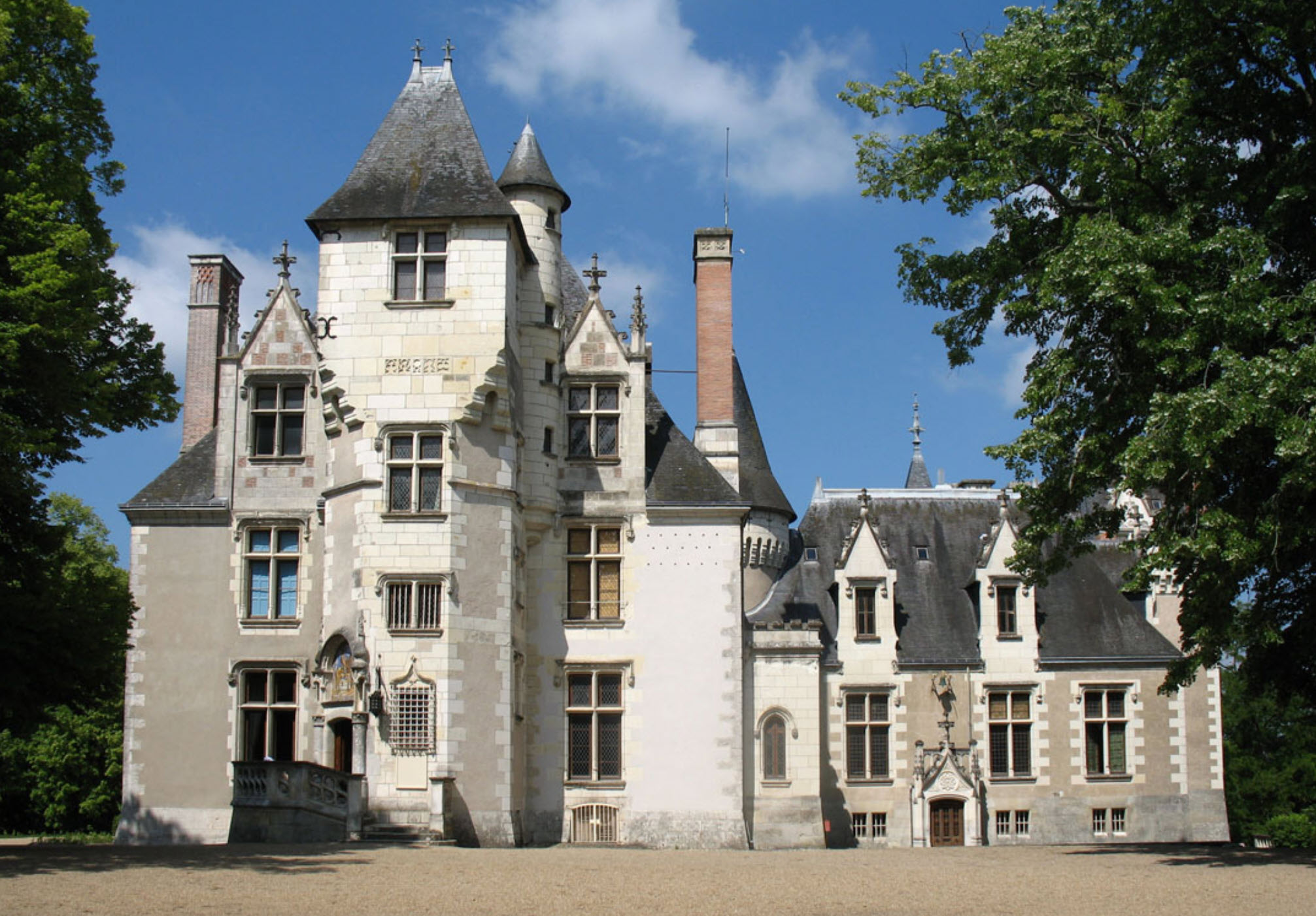 Chateau de Cande, Monts, France